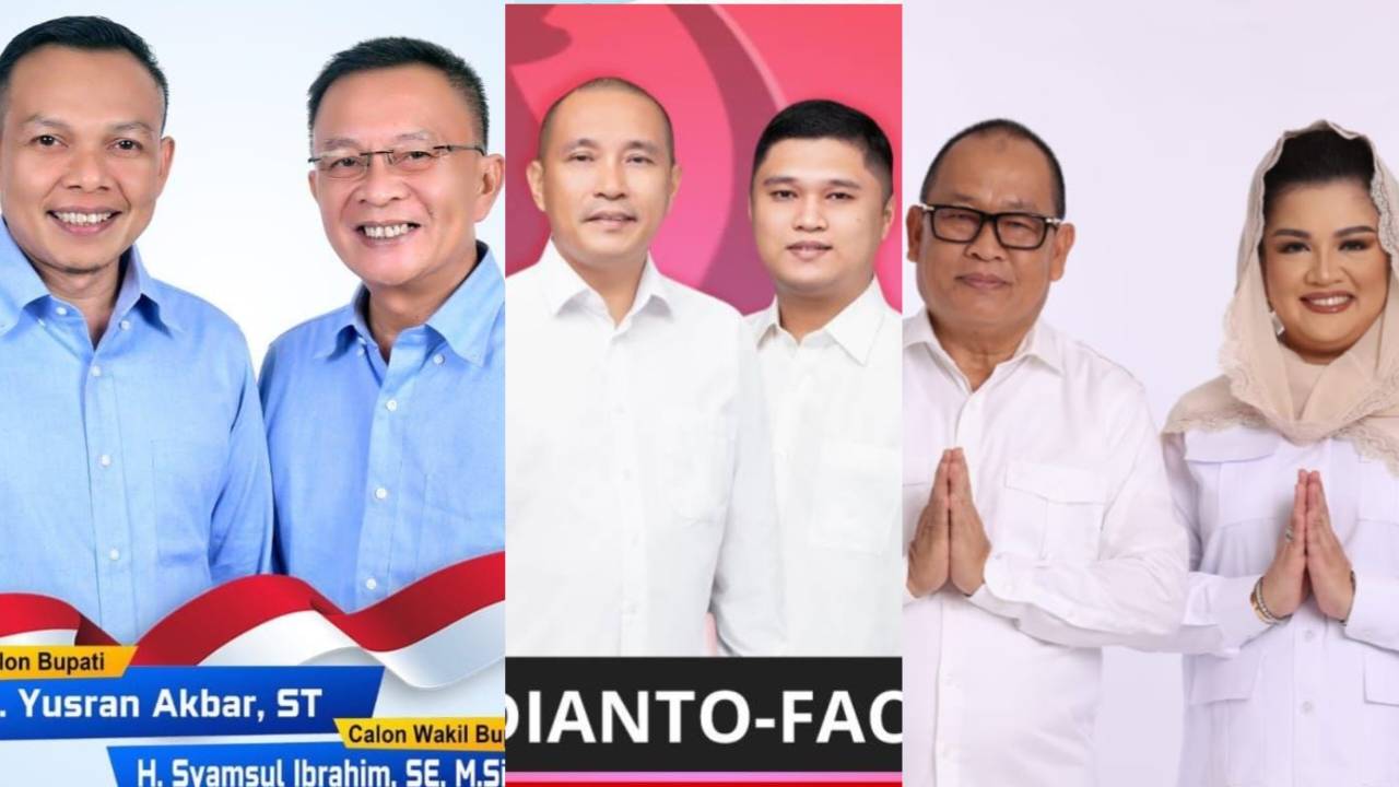 Intip Harta Kekayaan Tiga Calon Bupati dan Wakil Bupati Konawe, Ini Cabup Paling Miskin