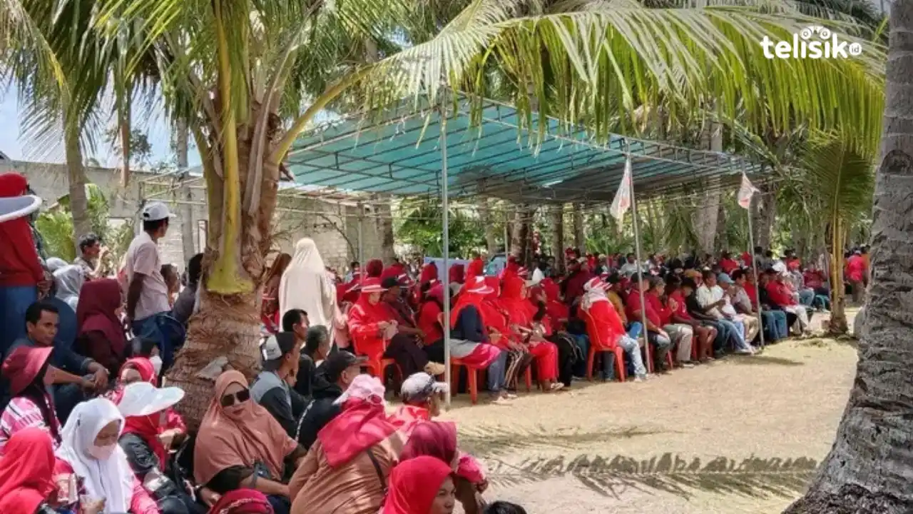 Kampanye di Kaledupa Wakatobi, Paslon Haliana-Safia Disambut Ratusan Warga