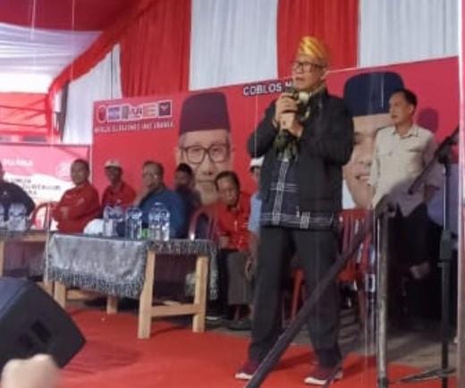 Kampanye LA-IDA di Konawe, Lukman Abunawas akan Tempatkan Pejabat Sesuai Kapasitas