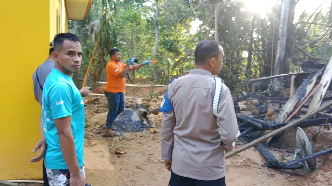 Kebakaran di Muna Barat Tewaskan Istri Pemilik Rumah