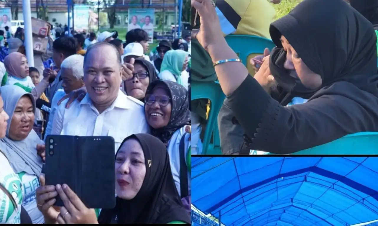 Puluhan Ribu Massa Padati Kampanye Ruksamin-Sjafei, Beasiswa Gratis jadi Program Kerjanya