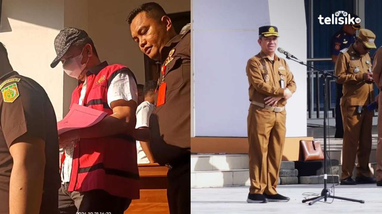 Ridwansyah Taridala Sempat Pimpin Apel Pagi Sebelum Dijebloskan ke Lapas