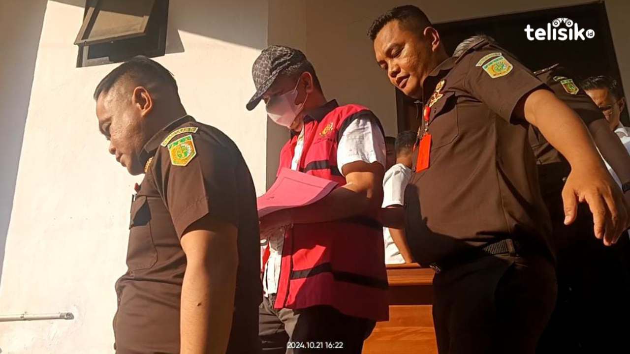 Sekda Ridwansyah Taridala Resmi Ditahan di Lapas Kelas IIA Kendari