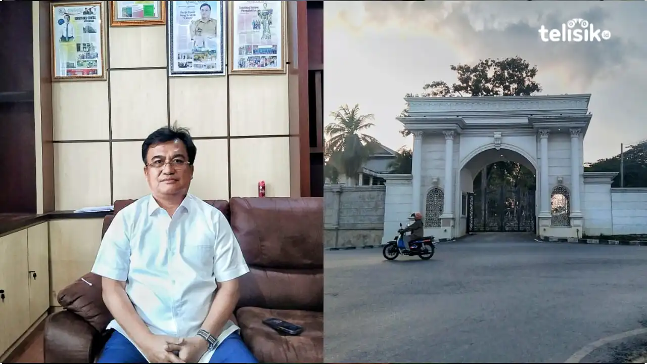 Telan Anggaran Miliaran, Pagar Rumah Jabatan Gubernur Sultra Mulai Rusak