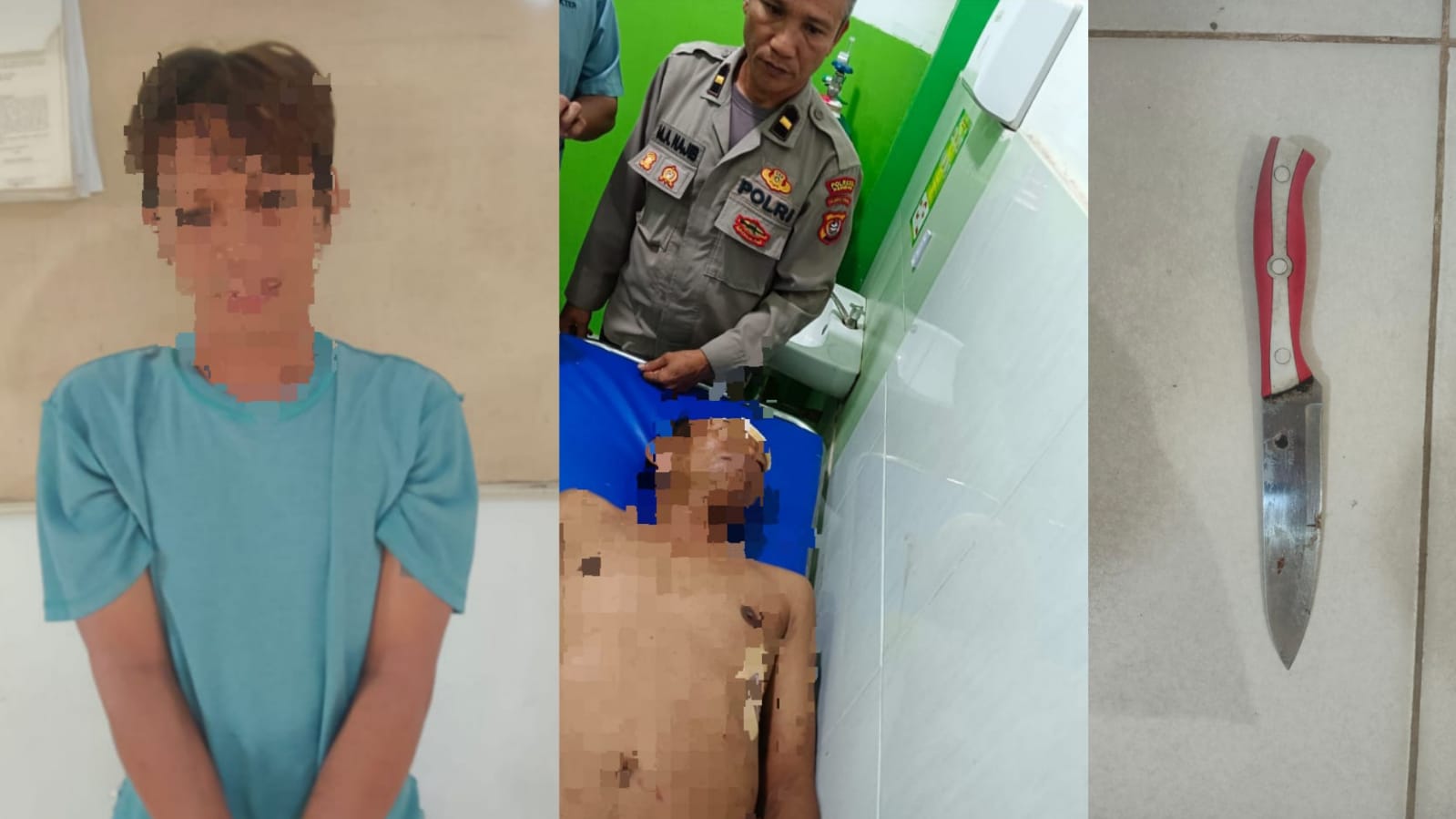 Tidak Terima Istri Diganggu, Pria di Kendari Tikam Teman Sendiri