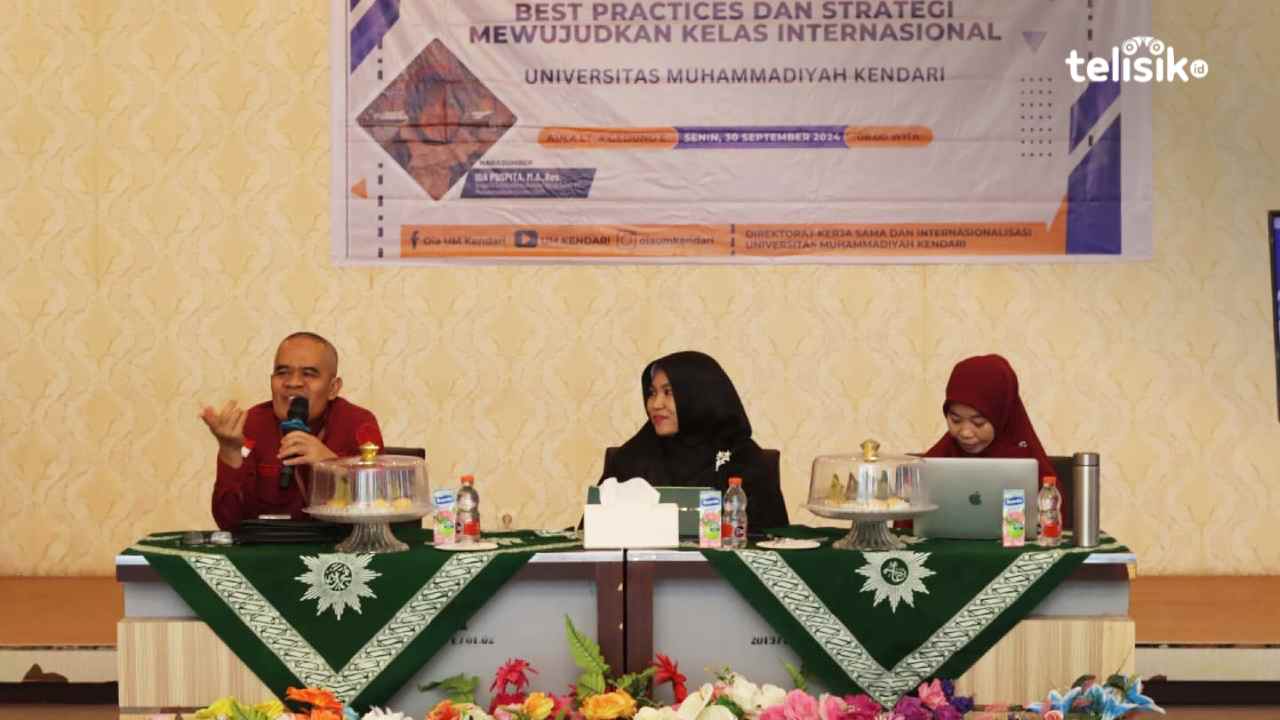 UM Kendari Workshop Internasionalisasi Pendidikan untuk Wujudkan Kelas Internasional