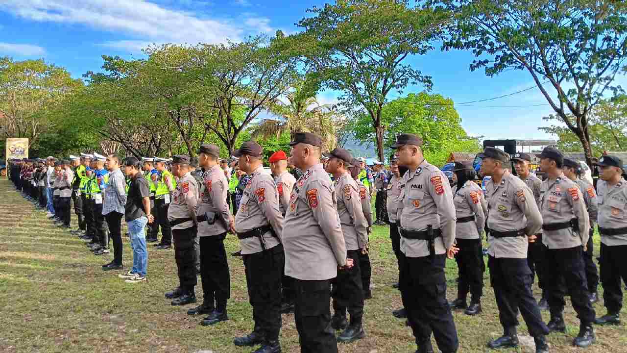 368 Personel TNI dan Polri Amankan Debat Pilwali Baubau 2024