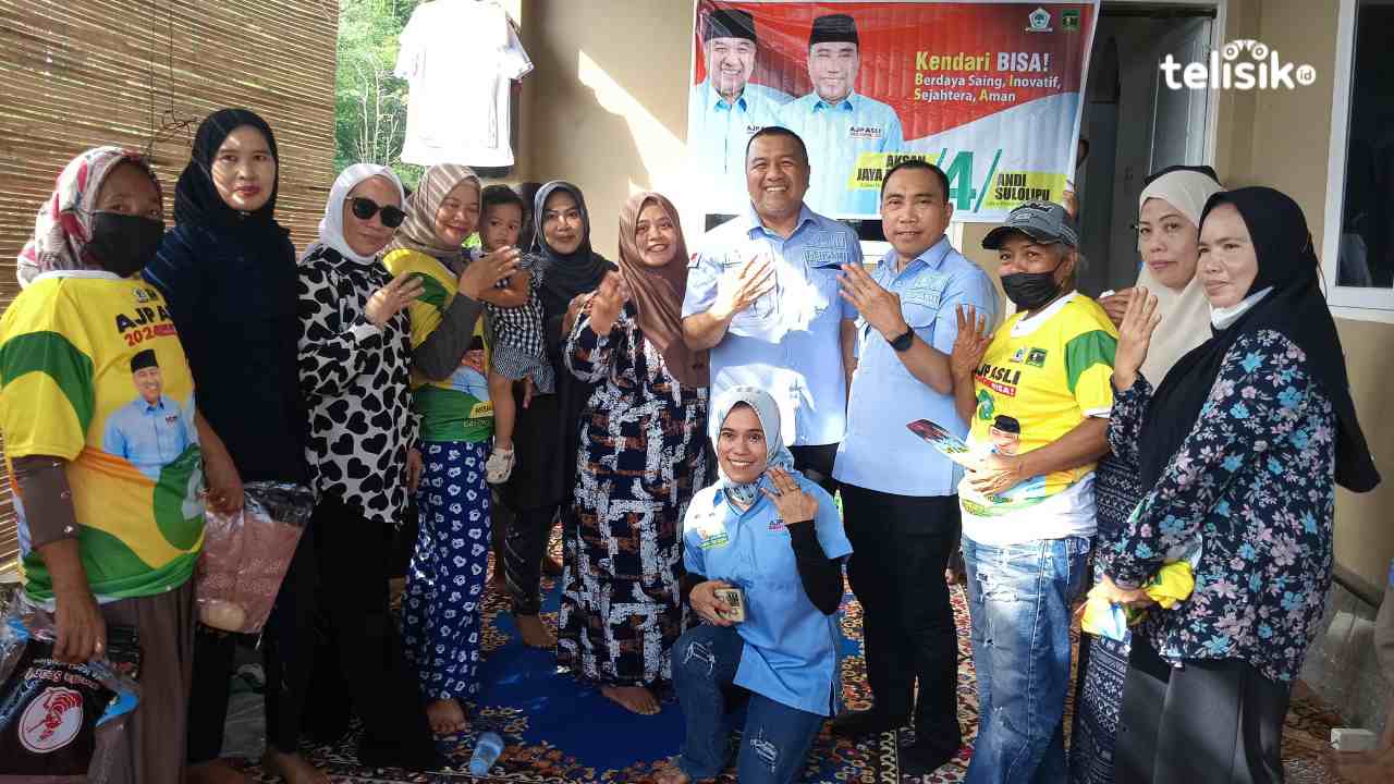 AJP - ASLI Intensifkan Blusukan, Bangun Dukungan di Kecamatan Kendari dan Kendari Barat