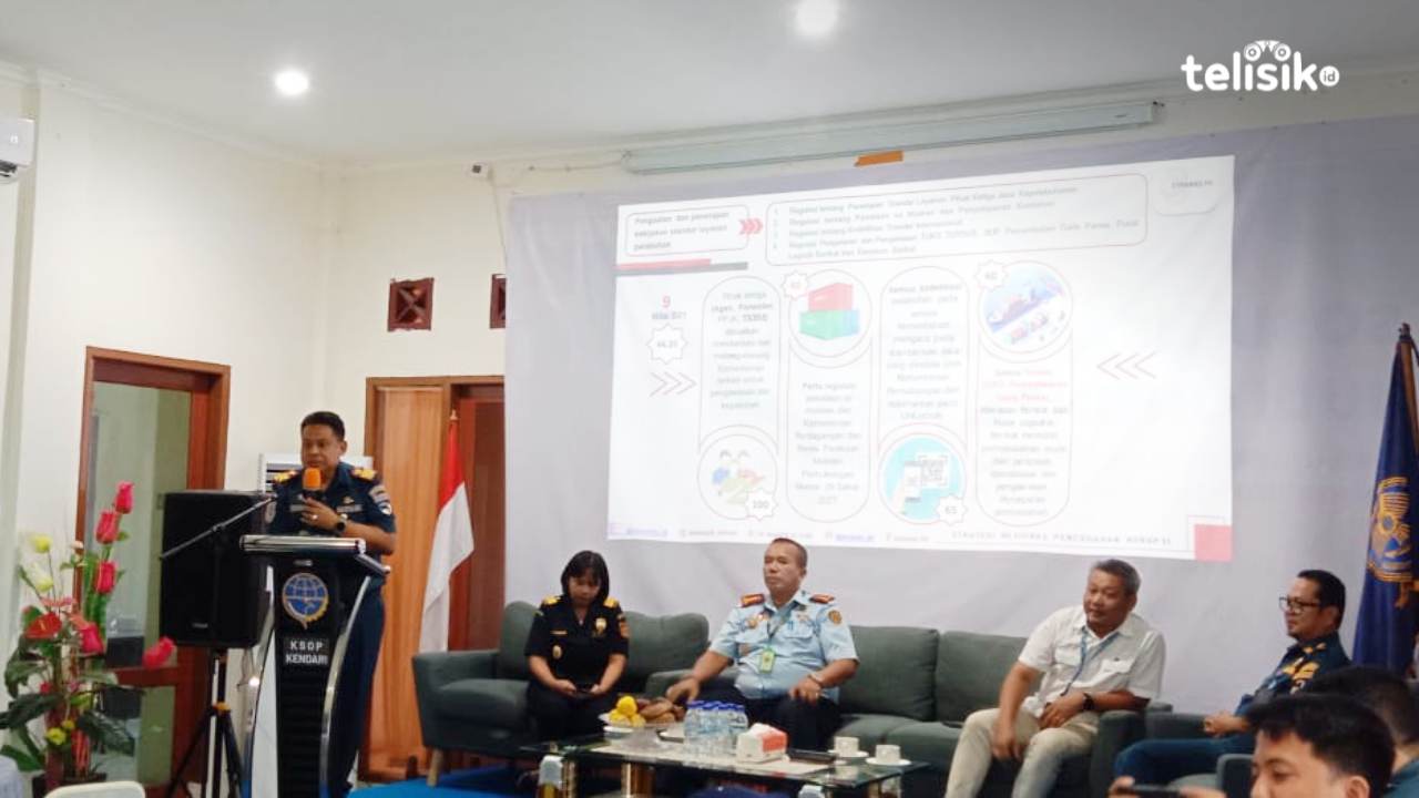 Cegah Korupsi Impor di Pelabuhan, KSOP Kelas II Kendari Tingkatkan Layanan Diary Online