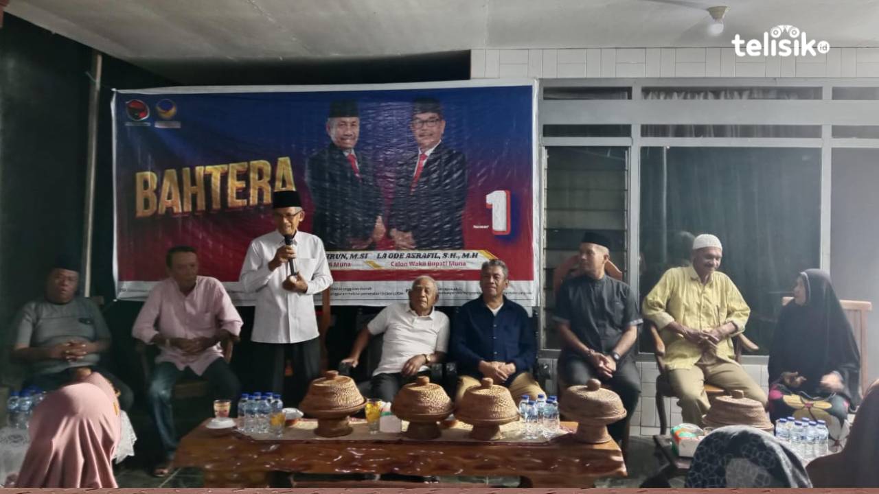 Diteror dan Difitnah, Cabup Muna Bachrun Tegaskan Pentingnya Pilkada Damai