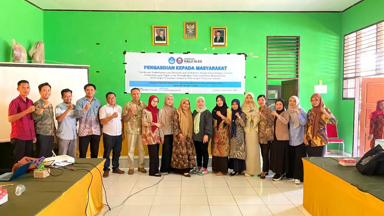 FKIP UHO Tingkatkan Mutu Pendidikan dengan Pemanfaatan Teknologi