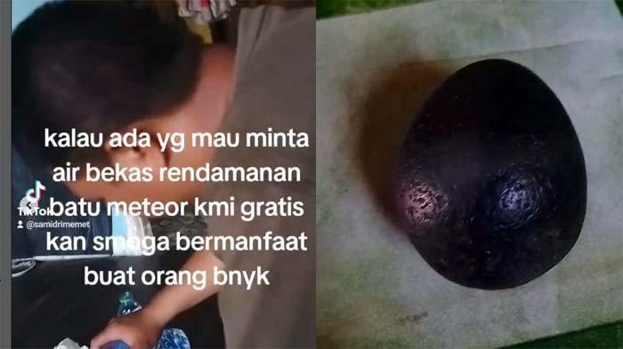Heboh Warga Temukan Batu Meteor, Diklaim Sakti dan Bisa Sembuhkan Penyakit