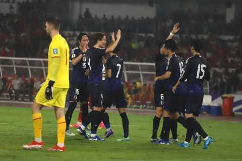 Jepang Bantai Timnas Indonesia 4-0