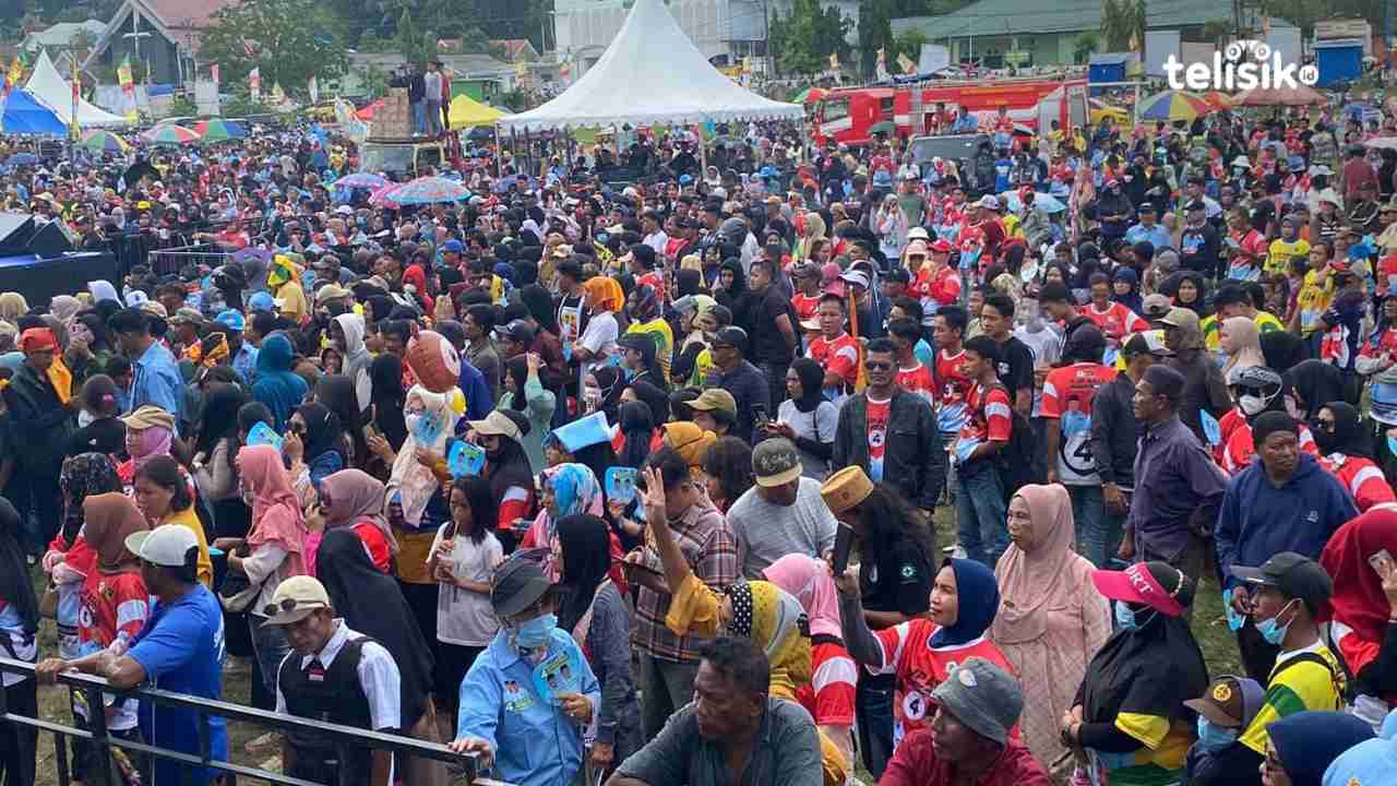 Kampanye Akbar AJP-ASLI di Lapangan Benua-Benua Dipadati Ribuan Simpatisan