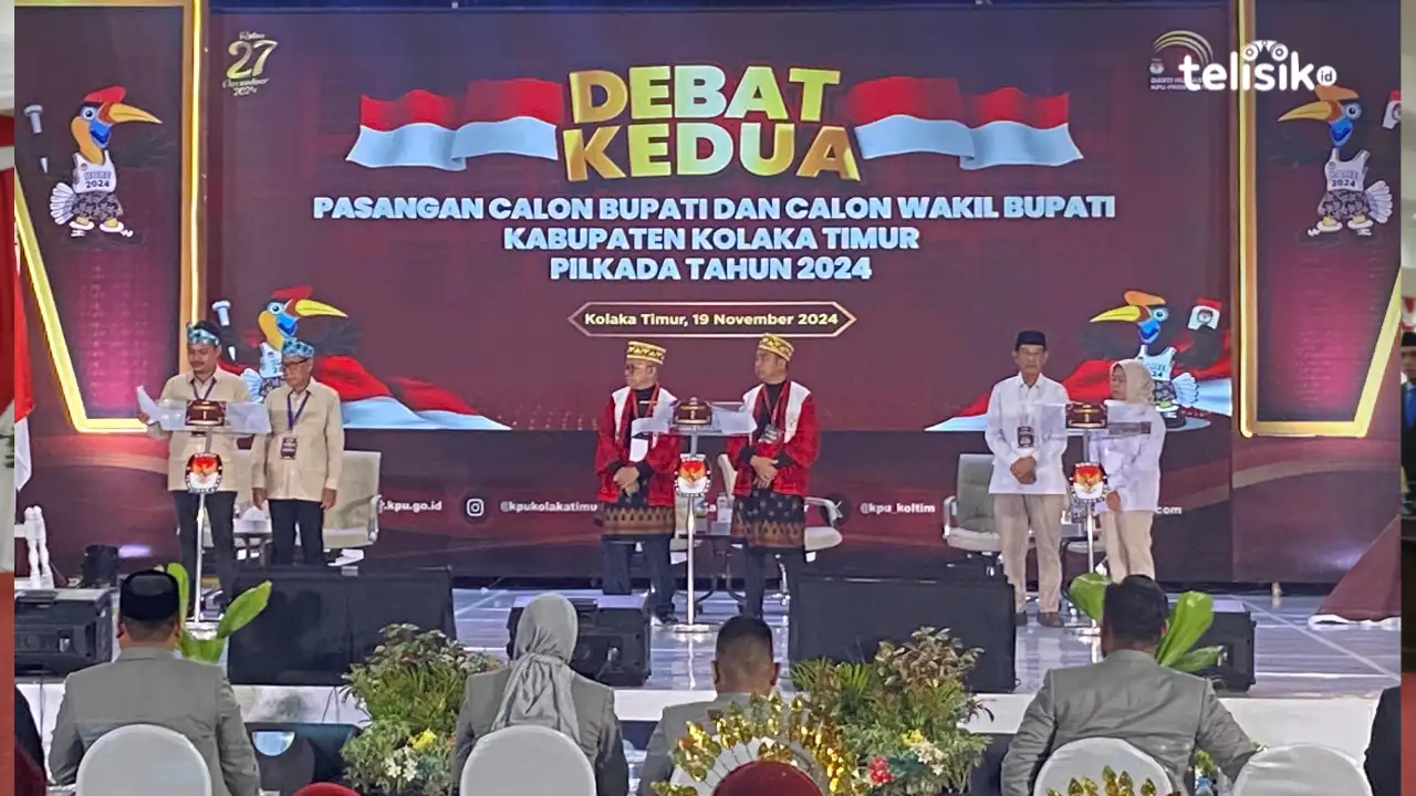 KPU Kolaka Timur Sukses Selenggarakan Debat Kedua Pilbup 2024