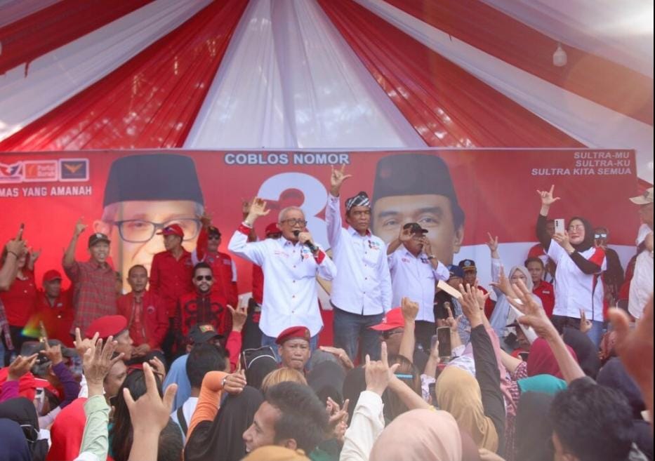 LA - IDA Siap Bertarung Layaknya Laki-Laki di Pilgub Sultra dan Enggan Bergabung ke Paslon Lain