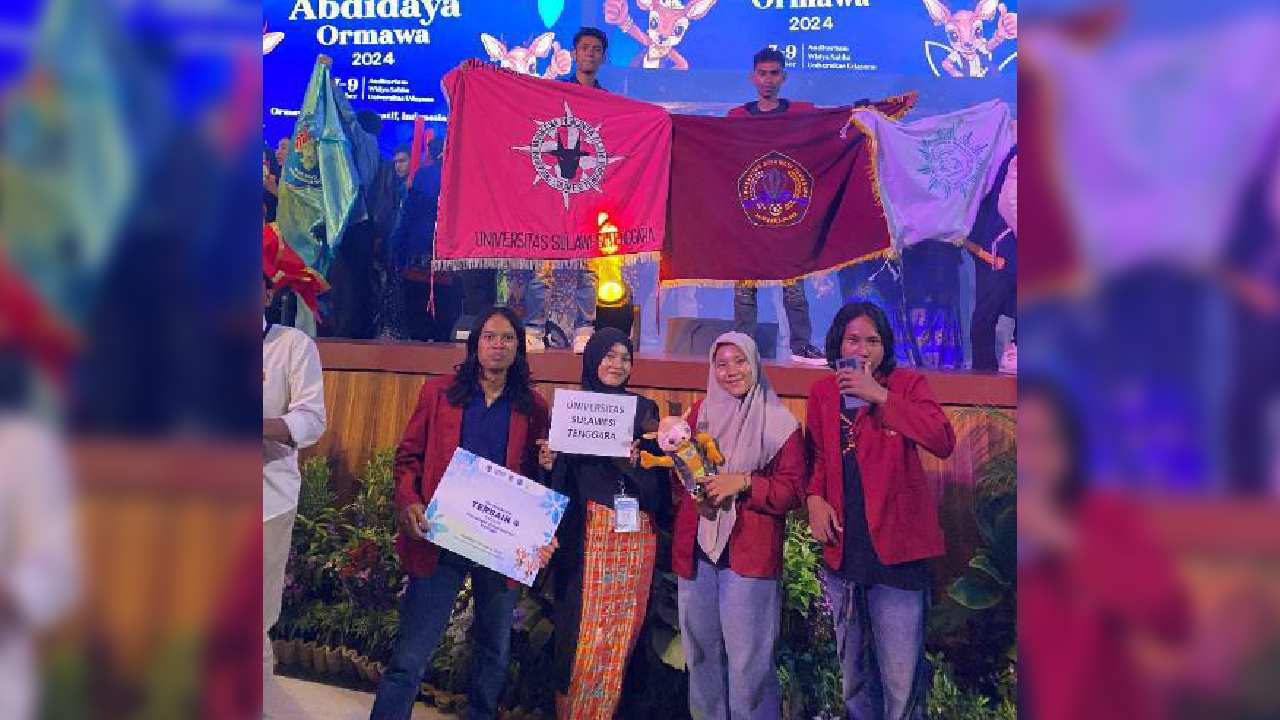 Mahasiswa Unsultra Sukses Kembangkan Desa Wisata dan Raih Peringkat Empat Terbaik Nasional