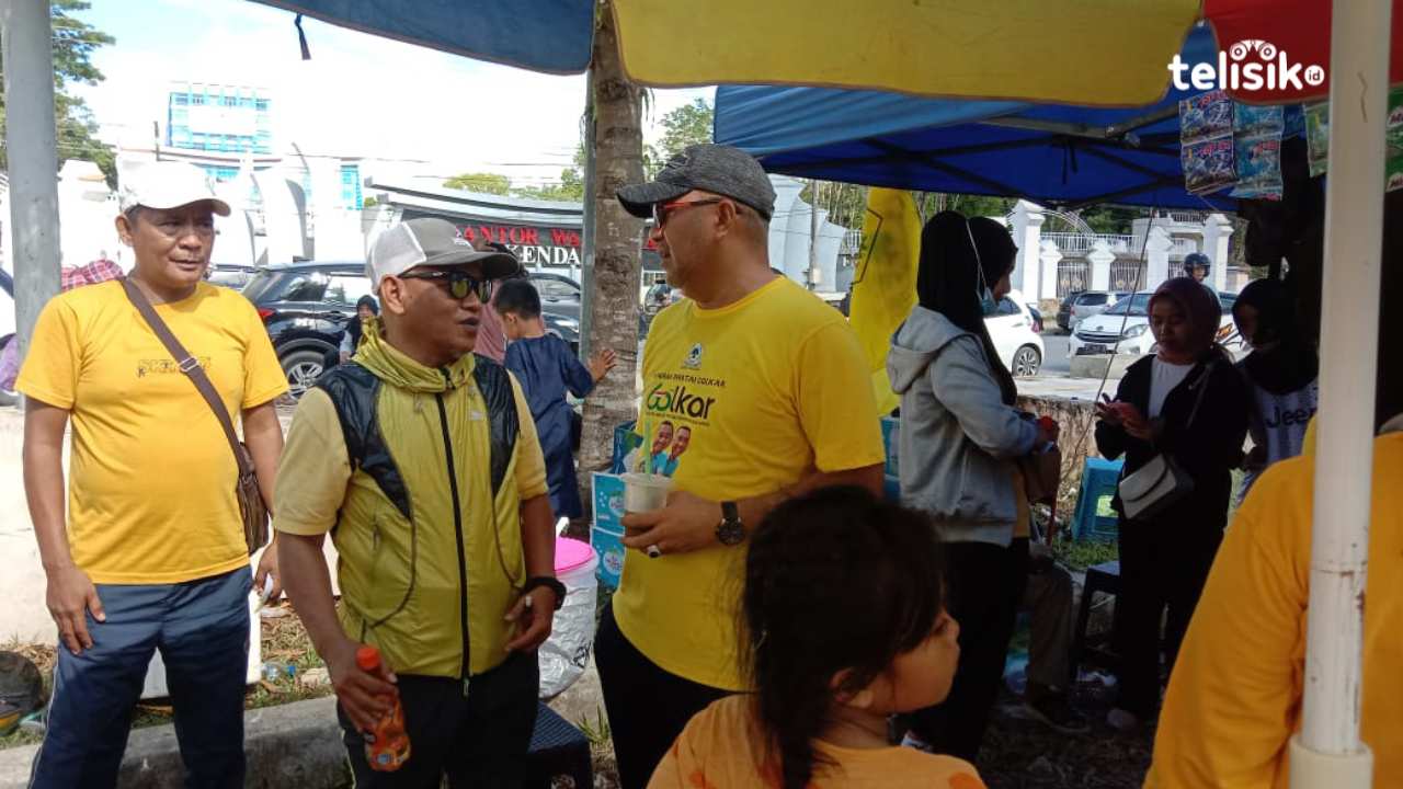 Pelaku UMKM Kendari Raih Penjualan Positif di HUT Golkar ke-60