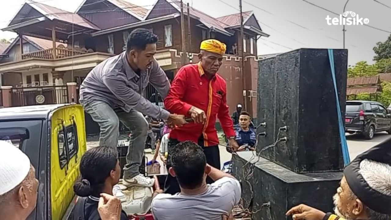 Pelantikan Sultan Buton La Ode Muhammad Kariu Ditolak Sekelompok Aktivis Pemuda
