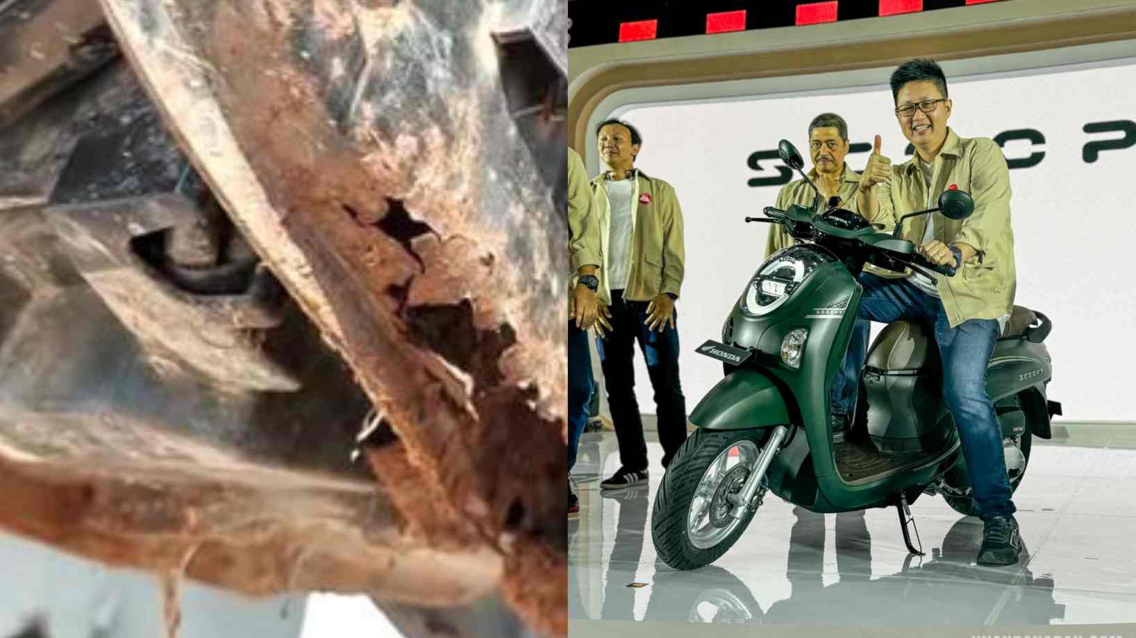 Pernah Viral Rangka Keropos, Honda Tetap Gunakan Rangka eSAF di Scoopy 2025
