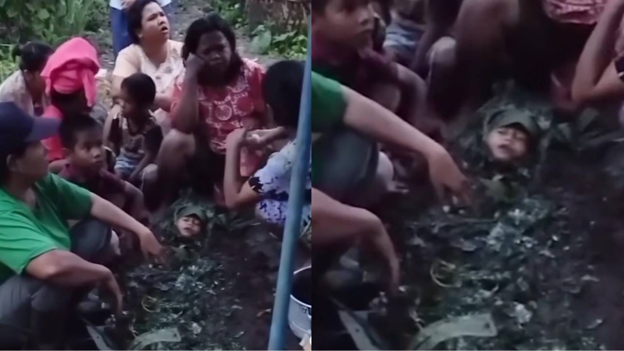 Viral Bocah Tersambar Petir Selamat dari Kematian, Dikubur dalam Tanah Ditutup Daun Pisang