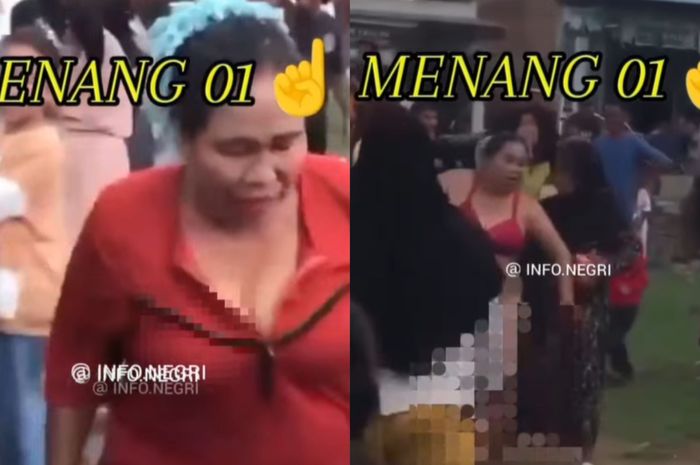 Viral Emak-Emak Joget Telanjang Rayakan Kemenangan Pilkada 2024