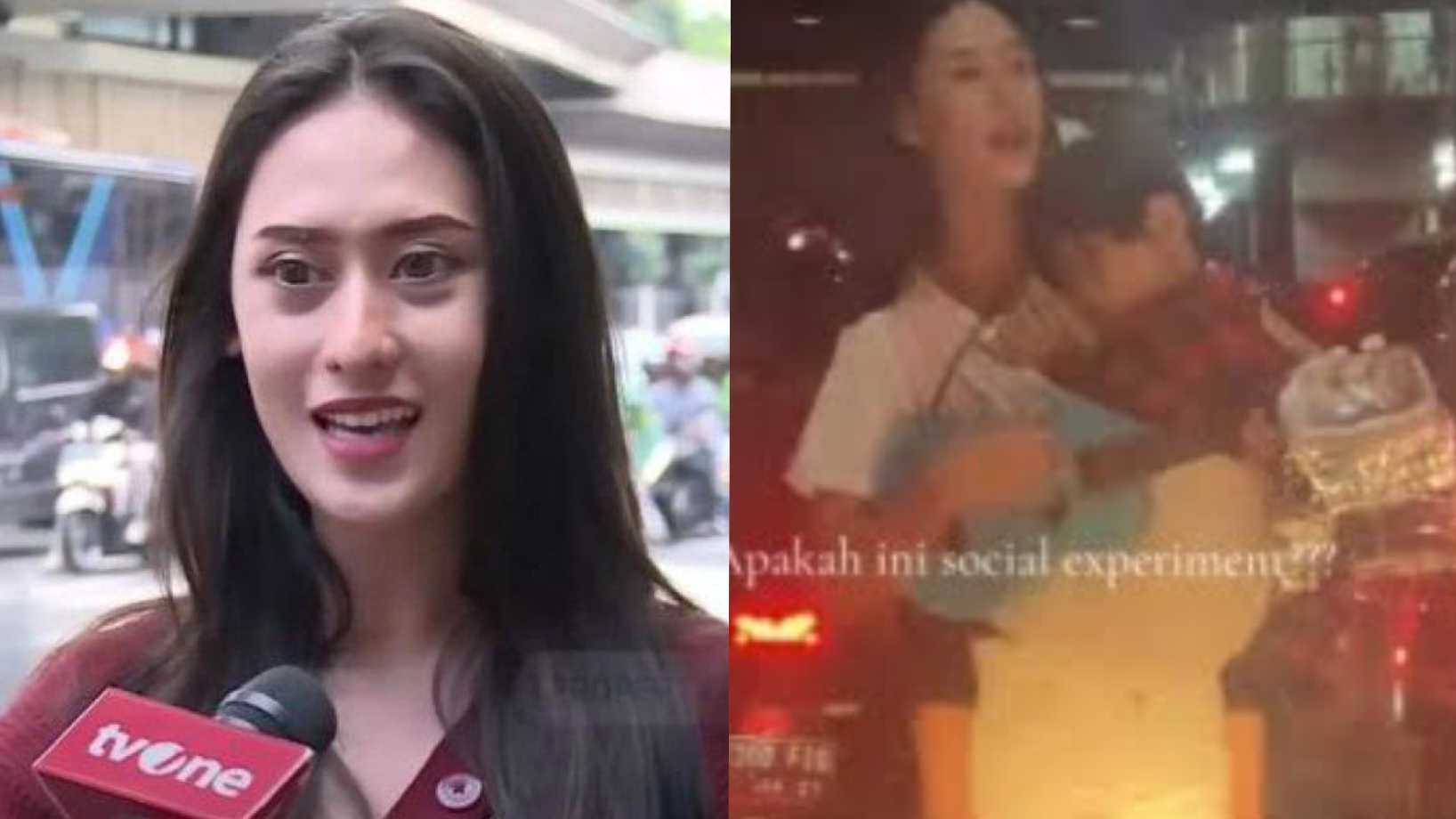 Viral Wanita Ngamen Gendong Anak Disebut Cantik Bak Model dan Dikira Menyamar
