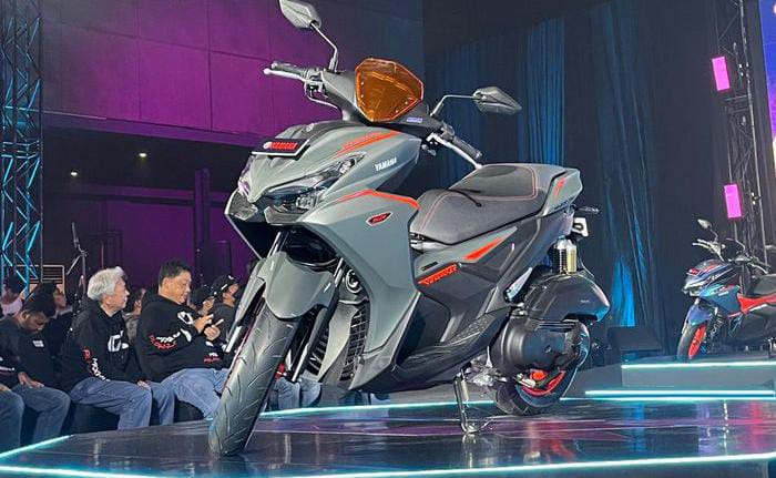 Desain Copian dari Yamaha R1, Begini Spesifikasi Lengkap Aerox Alpha Turbo dengan Mesin Baru