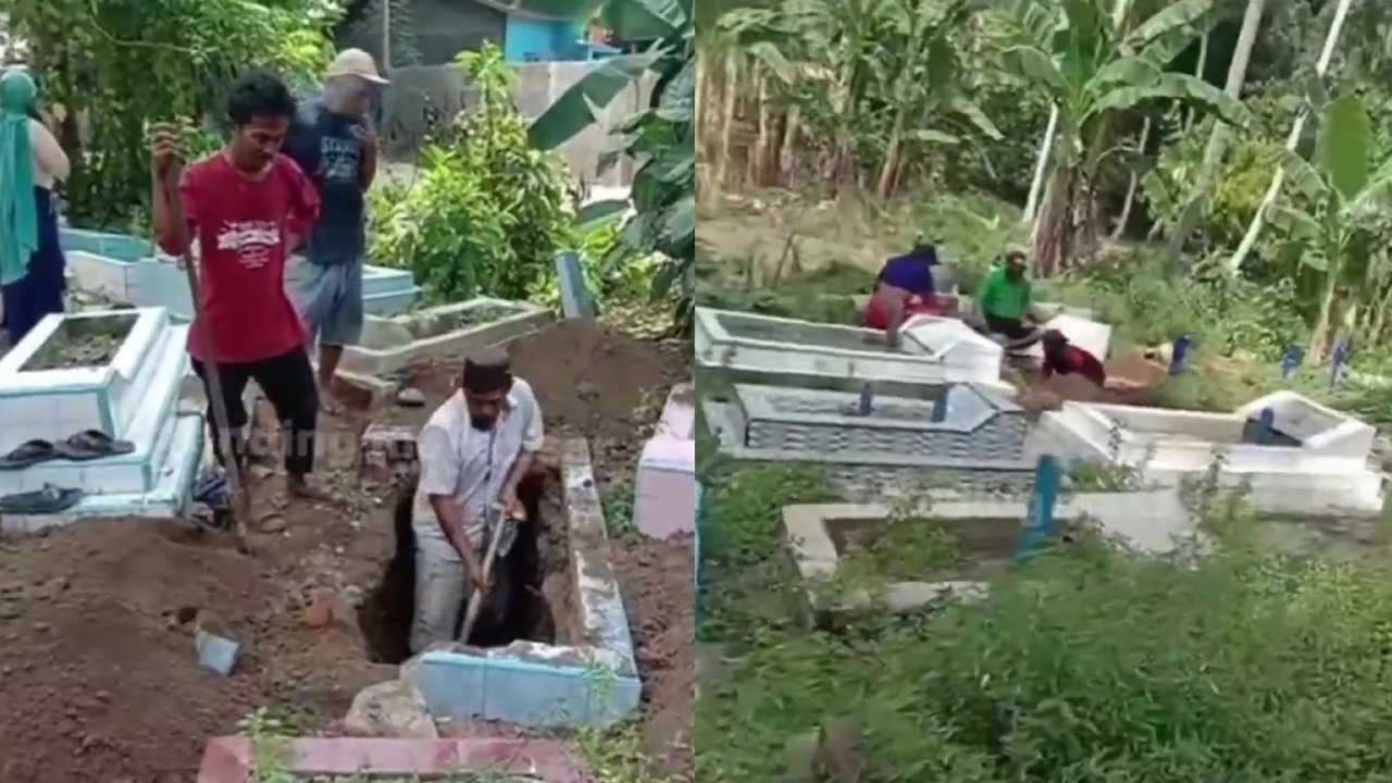 Gegara Anak Beda Pilihan di Pilkada 2024, Makam Pasutri Dibongkar Pemilik Lahan
