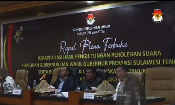 Hasil Pleno KPU Wakatobi Pilkada 2024: Haliana-Sofia Wualo Raih Suara Terbanyak