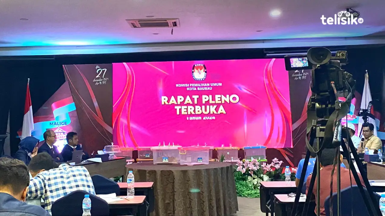 Hasil Rekapitulasi Pilwali 2024 Baubau: Yusran-Hamsinah Unggul