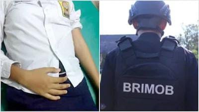 Heboh Oknum Brimob Setubuhi Siswi SMP, Kenal Lewat Aplikasi Tantan dan Diajak ke Indekos