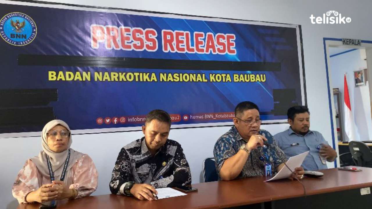 Indeks Ketahanan Diri Remaja Baubau pada Narkoba sangat Tinggi, BNN Tangani Lima Kasus