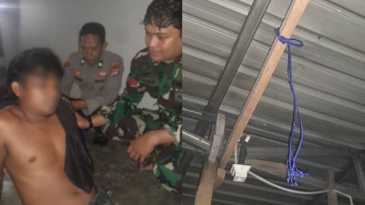 Istri Tolak Balik ke Rumah, Suami di Bombana Berusaha Bunuh Diri