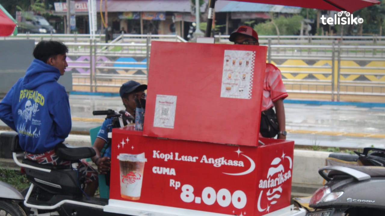Kopi Gerobak Keliling Menjamur di Kendari, Rasa Tak Kalah di Coffee Shop dan Mal