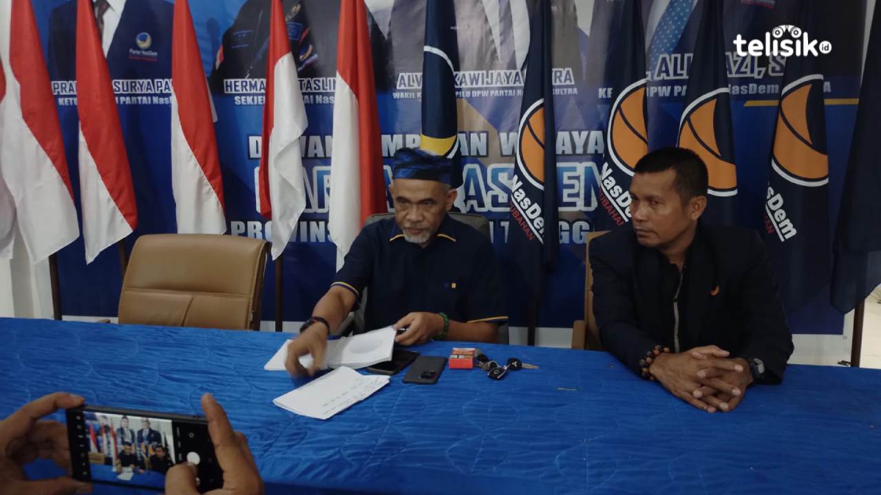 NasDem Dukung Penuh Putusan KPU atas Kemenangan ASR-Hugua di Pilgub Sultra 2024