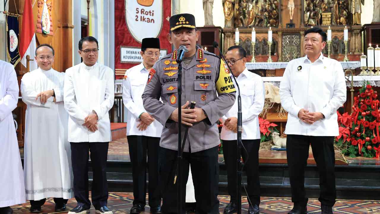 Natal dan Tahun Baru 2025, Kapolri Listyo Sigit: Jaga Persatuan dan Kesatuan