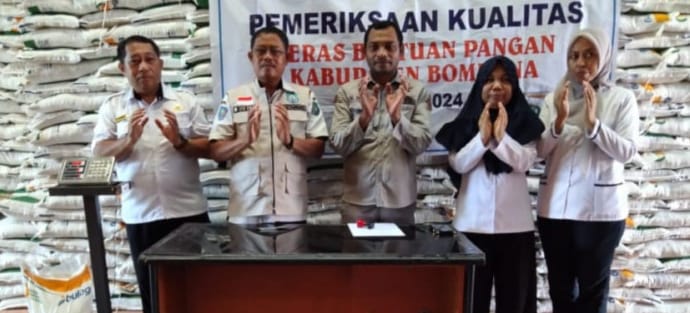 Pemkab Bombana Pastikan Kualitas Beras Terjaga Jelang Nataru
