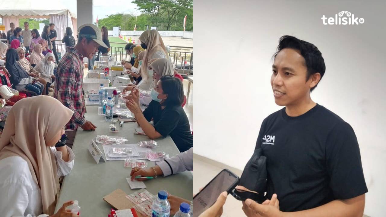 Pemkot Kendari dan Yayasan Mawar Sharon Peduli Gratiskan Periksa Kesehatan 1000 Lansia