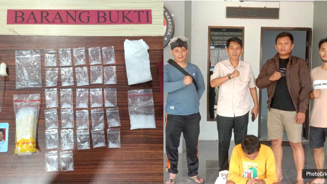 Polres Kolaka Gagalkan Peredaran Sabu, Satu Tersangka 51 Tahun Diamankan