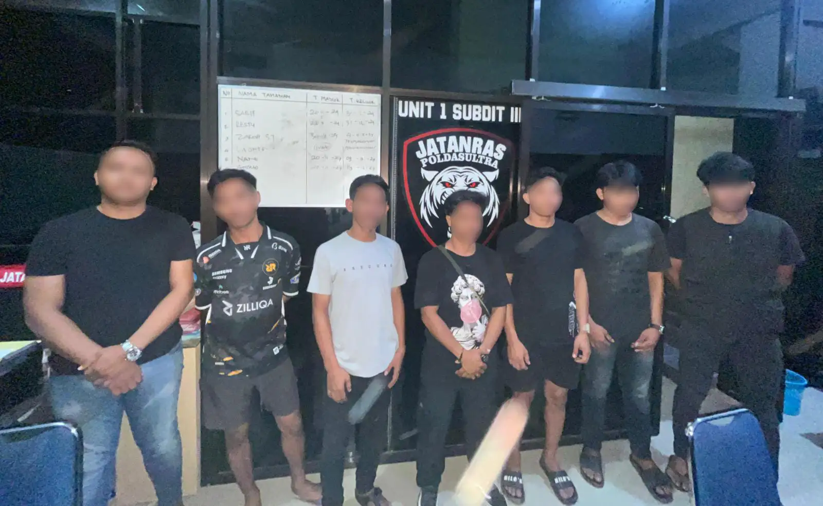 Tujuh Pelaku Judi Bingo di Kendari Diringkus Tim Resmob Polda Sultra