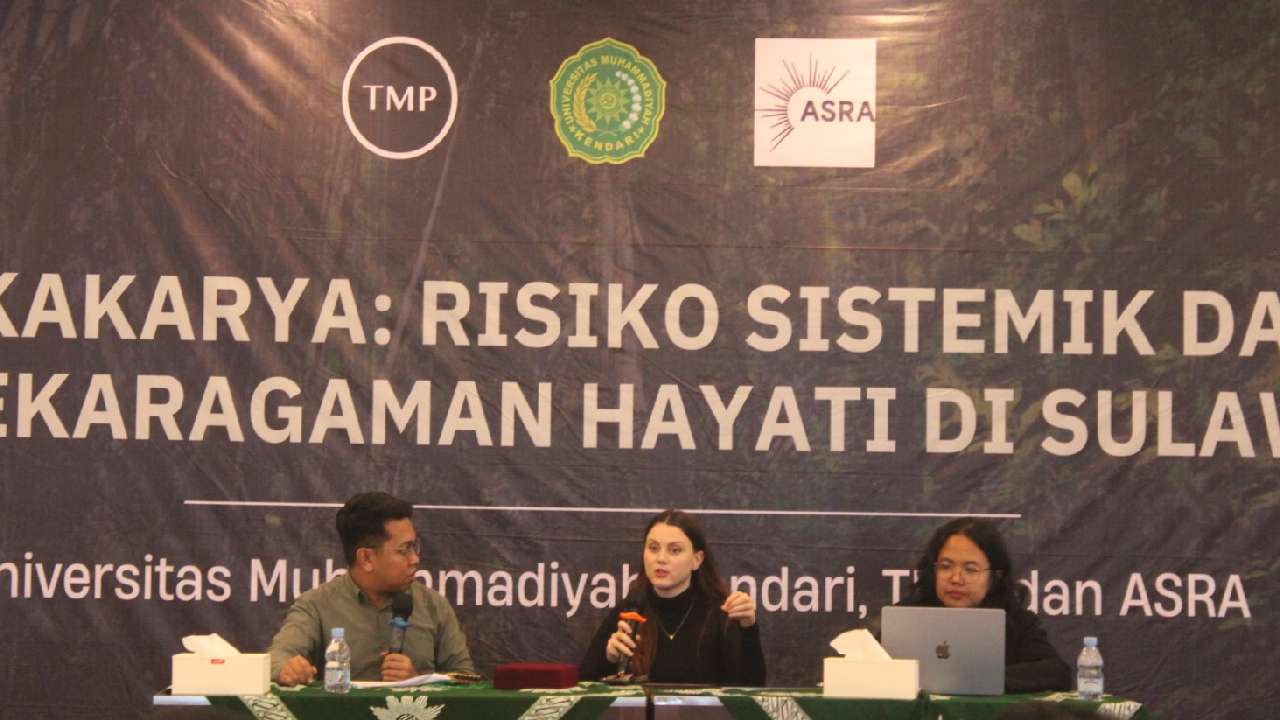 UM Kendari Gandeng TMP UK dan ASRA Bahas Risiko Sistemik Lingkungan serta Keanekaragaman Hayati