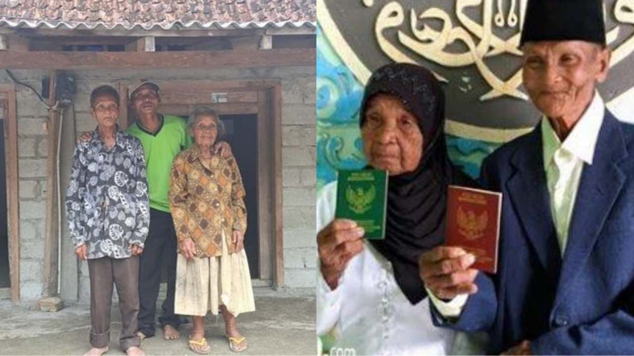 Viral Pasangan Lansia Menikah setelah Dua Tahun Saling Kenal, Malam Pertama Cuma Ngobrol