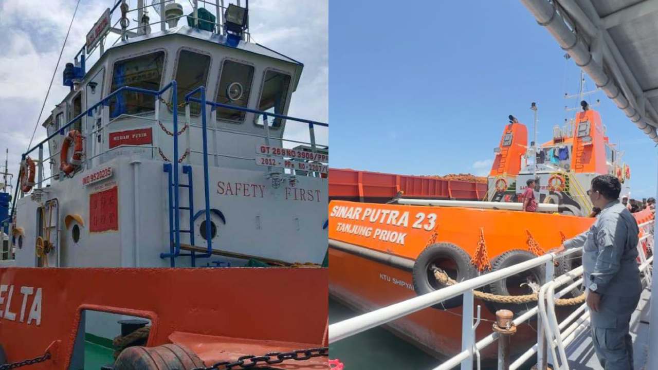 Bakamla Kembali Tangkap Tongkang Ore Nikel di Perairan Sultra, Humas Kolonel Gugun Berkilah Tak Tahu