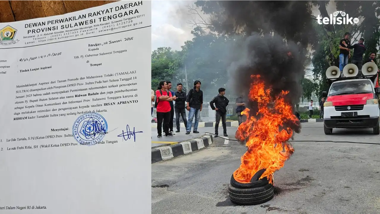 DPRD Sultra Tandatangani Rekomendasi Pencopotan Pj Bupati Busel dan Kadis Kominfo