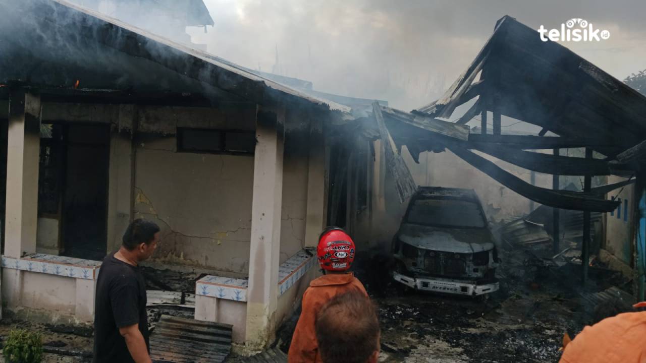 Gegara Masak Air Panas, Rumah, Mobil, dan Motor Hangus Terbakar