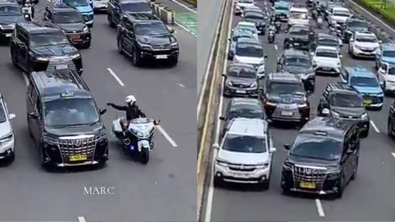 Heboh Mobil Plat RI 36 Terobos Macet, Warganet Sebut Pemiliknya Menteri Ini