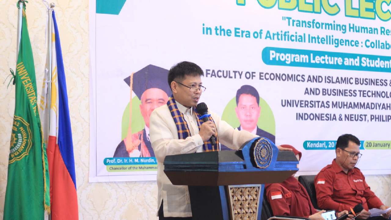 Kolaborasi NEUST Filipina dan UM Kendari Fokus Pengabdian Masyarakat