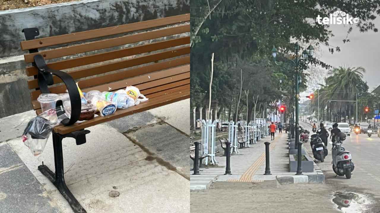 Sampah Berserakan Rusak Keindahan Malioboronya Kota Kendari