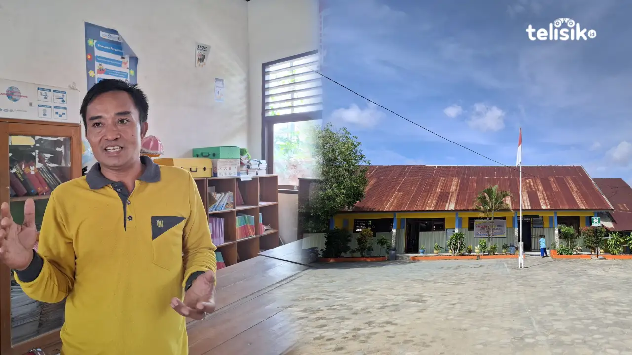 SDN 51 Kendari Kekurangan Ruang Kelas, Siswa Belajar Siang Hari